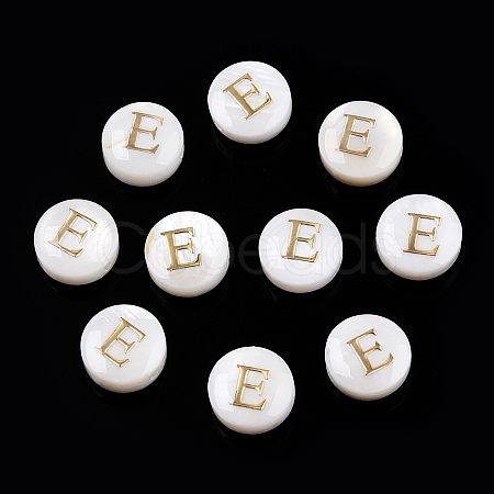 Natural Freshwater Shell Beads SHEL-N036-01E-1