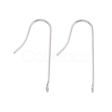 Tarnish Resistant 316 Surgical Stainless Steel Earring Hooks STAS-E027-01B-P-1
