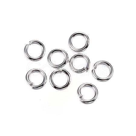 Tarnish Resistant 304 Stainless Steel Open Jump Rings STAS-D448-097P-4mm-1
