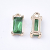Transparent Glass Charms X-GLAA-T007-13B-2