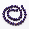Electroplate Non-magnetic Synthetic Hematite Beads Strands G-R363-6mm-04-2