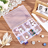 3Pcs 8 Grids PP Plastic Adjustable Dividers Boxes CON-PA0001-13-4