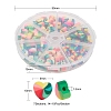 98~105Pcs 7 Colors Handmade Polymer Clay Beads CLAY-YW0001-49-3