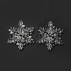 Transparent Acrylic Connector Charms TACR-FS0001-40-1
