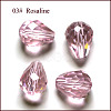 Imitation Austrian Crystal Beads SWAR-F062-10x8mm-03-1