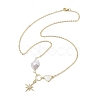 Brass Pendants Necklaces NJEW-JN04846-4