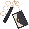 Rectangle Imitation Leather Coin Bags for Women AJEW-WH20046-02C-1