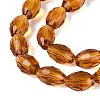 Transparent Glass Beads Strands GLAA-N071-01A-A09-3
