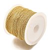 Rack Plating Brass Cable Chains CHC-M001-02G-01-2