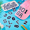 4 Bags 72Pcs Polyester Thread Cloth Patch PATC-TA0001-33-7