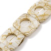 Drawbench Style Natural Freshwater Shell Beads Strands BSHE-E028-05-3