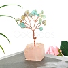 Natural Amazonite Chips Tree of Life Decorations PW-WGDDE68-08-1