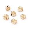 Rack Plating Alloy Beads FIND-WH0118-01G-4