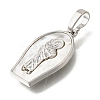 Brass Shell Pendants KK-D328-01P-E-2