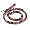 Natural Rhodonite Beads Strands G-E571-19A-3