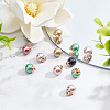 50Pcs 5 Colors ABS Plastic Imitation Pearl Sewing Buttons FIND-GF0003-18-5