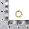 Brass Micro Pave Cubic Zirconia European Beads KK-K399-14G-01-3