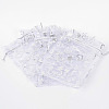 Heart Printed Organza Bags OP-R022-13x18-03-2