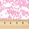 Electroplate Transparent Glass Seed Beads SEED-S042-16A-04-4