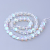 Synthetic Moonstone Beads Strands X-G-R375-12mm-A13-2