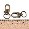 Zinc Alloy Swivel Clasps AL-CBAC079-16AB-3