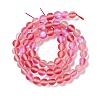 Synthetic Moonstone Beads Strands G-E573-01A-10-3