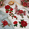 9 Styles Computerized Embroidery Cloth Self Adhesive Patches PATC-FG0002-39-5