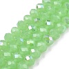 Electroplate Glass Beads Strands EGLA-A044-J8mm-L01-1