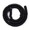 Opaque Solid Color Glass Beads Strands GLAA-ZX008-6mm-18F-2