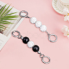 2Pcs 2 Styles Alloy Bag Strap Chains Extender FIND-GF0001-83-5