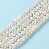 Natural Cultured Freshwater Pearl Beads Strands PEAR-E018-62-2