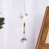 Crystals Chandelier Suncatchers Prisms Chakra Hanging Pendant AJEW-I040-12P-3