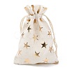 Christmas Theme Cotton Fabric Cloth Bag X-ABAG-H104-B01-1