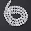 Synthetic Crackle Quartz Beads Strands X-GLAA-S134-6mm-05-4
