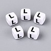 Opaque Acrylic Beads SACR-N020-04A-L-1