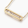 304 Stainless Steel Pendant Necklaces X-NJEW-P206-20G-3