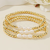 3 Pieces Freshwater Pearl Bracelet Sets EH2658-1