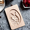 Beech Wood Cookie Molds AJEW-WH0083-59B-5