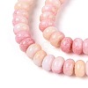 Ombre Effect Dyed Glass Beads Strands GLAA-T030-07A-03-3