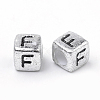 Plated Acrylic Beads PB43C9308-F-2