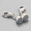 Brass Magnetic Clasps Converter KK-O134-05S-4