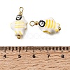 Handmade Porcelain Pendants PR-CBA0027-03G-01-3