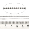 Rack Plating Brass Cable Chains CHC-M001-02S-3