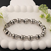 Punk 304 Stainless Steel Link Chain Bracelets for Men Women LS-BJEW-S181-03P-1