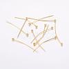 Brass Ball Head Pins KK-F714-07G-B-1