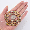 Natural Keshi Pearl Beads Strands PEAR-S021-020-5