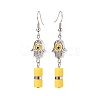 Evil Eye Handmade Lampwork Earring & Bracelet Sets SJEW-JS01250-8