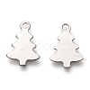 Non-Tarnish Christmas 201 Stainless Steel Charms STAS-C017-03B-P-2
