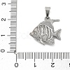 304 Stainless Steel Pendants LS-STAS-B141-03F-P-3