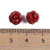 Synthetic Coral Carved Beads CORA-C003-18J-3